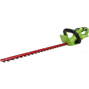 Greenworks 24V 22" Cordless Rotating Handle Hedge Trimmer, Tool Only