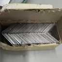 80Pcs Stainless Steel Angle Brackets,1.2 x 1.2 x 1.5 Wide Small Corner Brace for Joining Furniture, Heavy Duty 90 Degree L Shape Corner Bracket, Right Angle Bracket for Wood Cabinets Furniture
