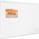 Felt Bulletin Board 48x36 inches, Decorative Pin Board for Home & Office, 35.4" x 47.2"