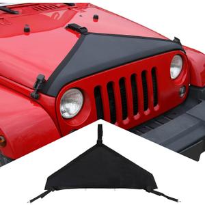 RT-TCZ for Wrangler JK Hood Bra Cover Protector for Jeep JK JKU 2007-2017 Exterior Accessories Plain Black