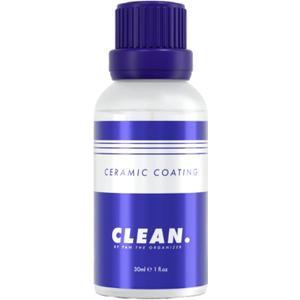 CLEAN. Ceramic Coating 8-Year  Ultra Premium Long-Term Car Protection, Extreme Hydrophobic, UV & Chemical Resistant, High Gloss Finish for Paint, Glass, Wheels, Trim, 30ml Covers 2 Cars