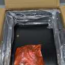 NEFROM C-Shaped End Tables, Sofa TV Trays Set of 2, Small Couch Side Table for Living Room, Bedroom, Bedside ET-X-BKW2