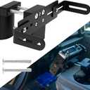 Upgrade Adjustable Cup Holder RadioMount - Clamping Mount, Drinks Cup Holder Mount CB Radio Mounting Brackets Fit for Ham CB Pro Satellite Radio & All Universal 2 Hole fit AMPS Pattern mounting Device