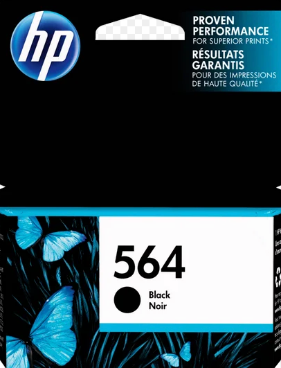 HP Black Cartridge 564