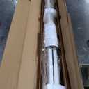 Pyle Manual Pull-Down Projector Screen - Universal 84-inch Roll-Down Retractable Manual Projection Screen w/ Auto-Locking, Adjustable Screen Height, Black Masking Border - 50.3 x 67.3 PRJSM9406