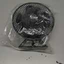 VODA Stove Fan with Protective Cover Heat Powered Wood Stove Fans 4 Blades Slient Fireplace Fan for Wood Burning Stoves Fireplaces