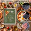 30-Pack 8.5" x 11" Rigid Print Protectors, Transparent Hard Plastic Page Sheet Protectors, Clear Plastic Sleeves for Paper Photo Poster, Protective Covers for Document Certificates