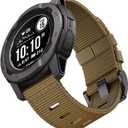 for Garmin Instinct Watch Band, Rugged Nylon Replacement Strap for Instinct 2 Instinct 3 45mm, Compatible with Garmin Instinct Solar, Tactical, Tide Esports, Sport Outdoor Work Use Replacement Band