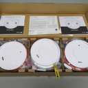 Kidde Smoke and Carbon Monoxide Detector, AA Battery Powered with LED Status Lights, 85 dB Alarm, 5 inches, 30CUDR, 3 Pack
