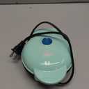 Dash Mini Maker Griddle - Compact Griddle for Creative Homemade Treats - Nonstick Surface, Quick Heat-Up System & Space-Saving Design - Aqua