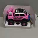 10Leccion Remote Control Car for Girls, Pink RC Truck with Two Rechargeable Batteries, Toys for 3,4,5,6,7,8 Year Old Girls, Ideal Birthday Ideas for Little Girl