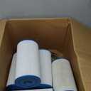 71825 Replaces Hot Springs Spa Filters, Compatible with Watkins 31489, Unicel C-6430, Pleatco PWK30, Filbur FC-3915, P/N0969601, 73178, 73250, 30 sq.ft.Pleated Fabric Filter Media 5 Pack