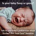 Similac 360 Total Care Sensitive Infant Formula for Fussiness & Gas Due to Lactose Sensitivity, Has 5 HMO Prebiotics, Baby Formula, Ready to Feed, 2-fl-oz Bottle, Pack of 12