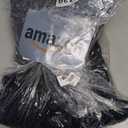 HOMEXCEL 2 Pack Large Microfiber Hair Towels Waffle Weave- 40 x 26.5 inches Fast Drying Turbans for Long, Thick, Curly Hair - Anti Frizz Wrap with Elastic Strap, Black/Grey