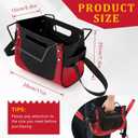 Aliceset Ladder Tool Holder Giant Ladders Pouch Upgrade Cargo Elastic Storage Bag Heavy Duty Bag Organizer Accessories for Tool Organizer & Storage (Red)