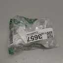 Toyvian Milk Bottle Caps Replacement, 6 Pcs Clear Plastic Feeding Bottles Lids Replacement, The Bottom Diameter is Approximately 6.2cm