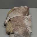 Topcee Cooling Blanket for Hot Sleepers,Absorbs Heat to Keep Body Cool for Night Sweats,100% Oeko-Tex Certified Cool Fiber,Breathable,Comfortable, Hypo-Allergenic, All-Season (90"x104"King Size). (Coffee Watercolor)