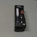 Milk Frother for Coffee, Rechargeable Electric Handheld Frother Wand with Dual Whisk, 3 Speed Settings, Fast Recharge, Powerful Motor, Handheld Mixer Electric with Stand