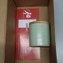 Artcome Ceramic Matcha Powder Container with Bamboo Lid - Airtight & Stylish for Matcha Storage