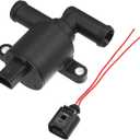 X AUTOHAUX 4H0-121-671-D Control Solenoid Valve for Volkswagen Golf Atlas Jetta Tiguan GTI for Audi A3 A4 A5 A6 A7 A8 Q3 Q5 Q7 Q8 S3 S6 S7 S8 RS7 TT HVAC Heater Control Valve with Connector