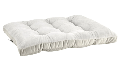 Dreame Dog Cloud Bed, White, 34×1×21