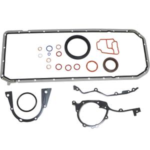 GXARTS Oil Pan Gasket Set 11111432478 11131437237 Lower Gasket Set Compatible With BMW 325i 325ci 330i 330ci 330xi 525i 528i X3 X5 Z3 Z4 E46 M52 M54 B25 2.5L 2.8L 3.0L 1999-2008