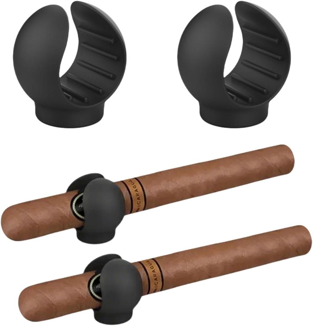 2 Pack Convenient Magnetic Holder for Golf Cart, 45-52 Ring Gauge, Portable Silicone Clip for Golf Carts, Golf Cart Accessorie, Golf Cart Magnetic Holder,Fit for Golfing, Grilling, Fishing