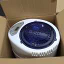 X-Vcak Upgraded Portable Sauna for HomeRelaxation, Steam Sauna for Home with Steamer, Remote Control, Folding Chair, 9 Levels (black)