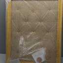 Vision Board Linen Bulletin Board Wood Frame, 21"27" Pin Boards Large Cork Boards for Walls, Rustic Message Board Decorative Memo Boards, Wall Mounted Display Picture Board for Home Office Decor