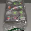 Christmas Ball Ornaments for Tree Decorations, 12 Pcs Big 3.15" Glitter Plastic Red and Green Hanging Ball Ornaments for Xmas Tree Home Winter Holiday Party Decor Indoor