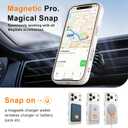 MOCCA Magnetic for iPhone 17 Pro Max Case, (Compatible with Magsafe) (16FT Military Grade Protection) Full Camera Protection Anti-Fingerprint Slim Translucent Matte Phone Cover 6.9",Stone