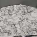 HRNJJYP Heavy Duty Vinyl Tablecloth with Flannel Backing Waterproof Oil-Proof Plastic Table Cloth Stain-Resistant Wipeable Rectangle or Square Table Cover for Dining, Camping (Marbling, 54X54 Inch)