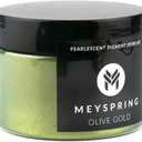 MEYSPRING Olive Gold Epoxy Resin Green Pigment - 50 Grams - Green Mica Powder for Epoxy Resin, UV Resin and Resin Art - Color Shifting Pigment