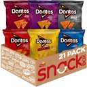 Doritos Flavored Tortilla Chips Variety Pack (Pack of 21)