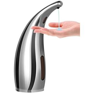Automatic Soap Dispenser Touchless Modern Minimalist Magnetic Charging Infrared Inductio Kitchen and Bathroom Soap Pump 10oz/300ml Silvery (Silvery) Automatic Soap Dispenser Touchless Modern Minimalist Magnetic Charging Infrared Inductio Kitchen and Bathroom Soap Pump 10oz/300ml Silvery (Silvery)
