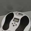 Foot Massager for Neuropathy, EMS Foot Stimulator for Circulation and Pain Relief, Electric Feet Calf Massager with 4 TENS Unit Muscle Stimulator Pads, Transcutaneous Electrical Nerve Stimulator (White)
