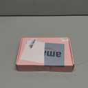 REECHO Clip in Hair Extensions, 4PCS Hair Extensions 14" Short Wavy Invisible Lace Weft Natural Soft Hairpieces for Women  Black Brown