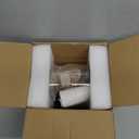 Glass Laundry Detergent Dispenser, 128 oz / 3.5L Fabric Softener Dispenser for Laundry Room Organization, Detergent Holder with 304 Spigot, Glass Soap Container (Black)