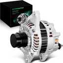 Alternator for:-Dodge Caliber 2007-2012, for:-Jeep Compass 2007-2017 2.0L 2.4L, Patriot 2007-2017, for:-Chrysler 200 Sebring, 115Amp 12V 6-Groove CW, OE# 04801323AB, 11231N (ALL-NEW)