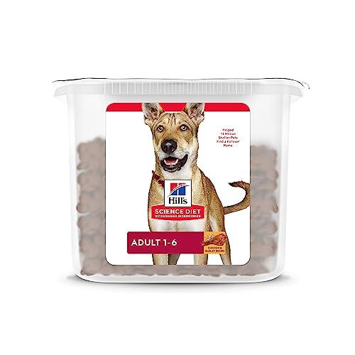 Hill's Science Diet Adult 1-6, Adult 1-6 Premium Nutrition, Dry Dog Food, Chicken & Barley, 17 lb Tub
