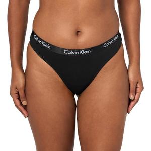 2 Pack Calvin Klein Women's Motive Cotton Multipack Thong Panty S 