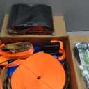 Zip Line Slackline Kit for Kids and Adults  65ft Ninja Course Zipline with Pulley, Tree Protectors, 2-in-1 Backyard Outdoor Warrior Training Set