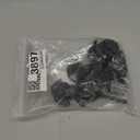 IBosins 14 Pack Big Heavy Duty Triple Coat Hooks Wall Mounted with 28 Screws, Black Retro Three Prongs Wall Hooks Utility Rustic Hooks for Coat, Bag, Towel, Umbrella