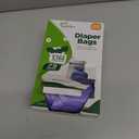 Pail Buddies Diaper Bags, 75 Count, Fresh Powder Scent, Compatible with Ubbi Diaper Pail, Made with Recycled Material, 13 Gallon Capacity, Strong and Durable