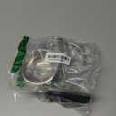 Linkidea Universal Safety Razor Brush Stand with Shaving Bowl, Men's Stainless Steel Grooming Holder and Soap Bowl for Bathroom, Compatible with Gillette Vector 3 (Silver)