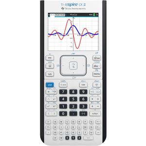 Texas Instruments TINspire CX II Color Graphing Calculator with Student Software (PC/Mac) White 3.54 x 7.48