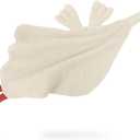 lulumoon Goose Security Blanket: Muslin Lovey for Babies Travel & Daycare - Skin-Friendly Snuggle Toy for Self-Soothe