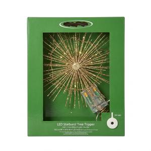 3 x LED Starburst Tree Topper 