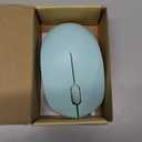 seenda Wireless Mouse for Laptop, 2.4G Noiseless Mouse with USB Receiver - Optical Tracking Portable Computer Mice for Chromebook, PC, Tablet, Windows System, 24 Months Battery Life - Mint Green