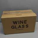 Wine Glasses Set of 12, 12oz Clear Red/White Wine Cup, Long Stem Wine Glasses for Party, Wedding and Home